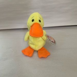 Ty Beanie Baby Quakers the Duck
